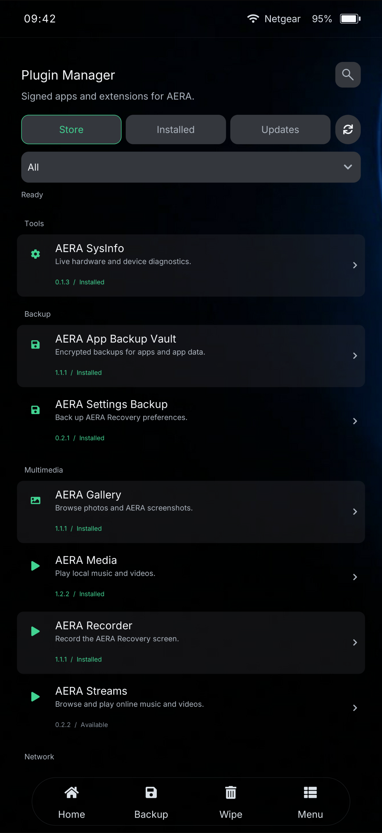 AERA Plugin Manager