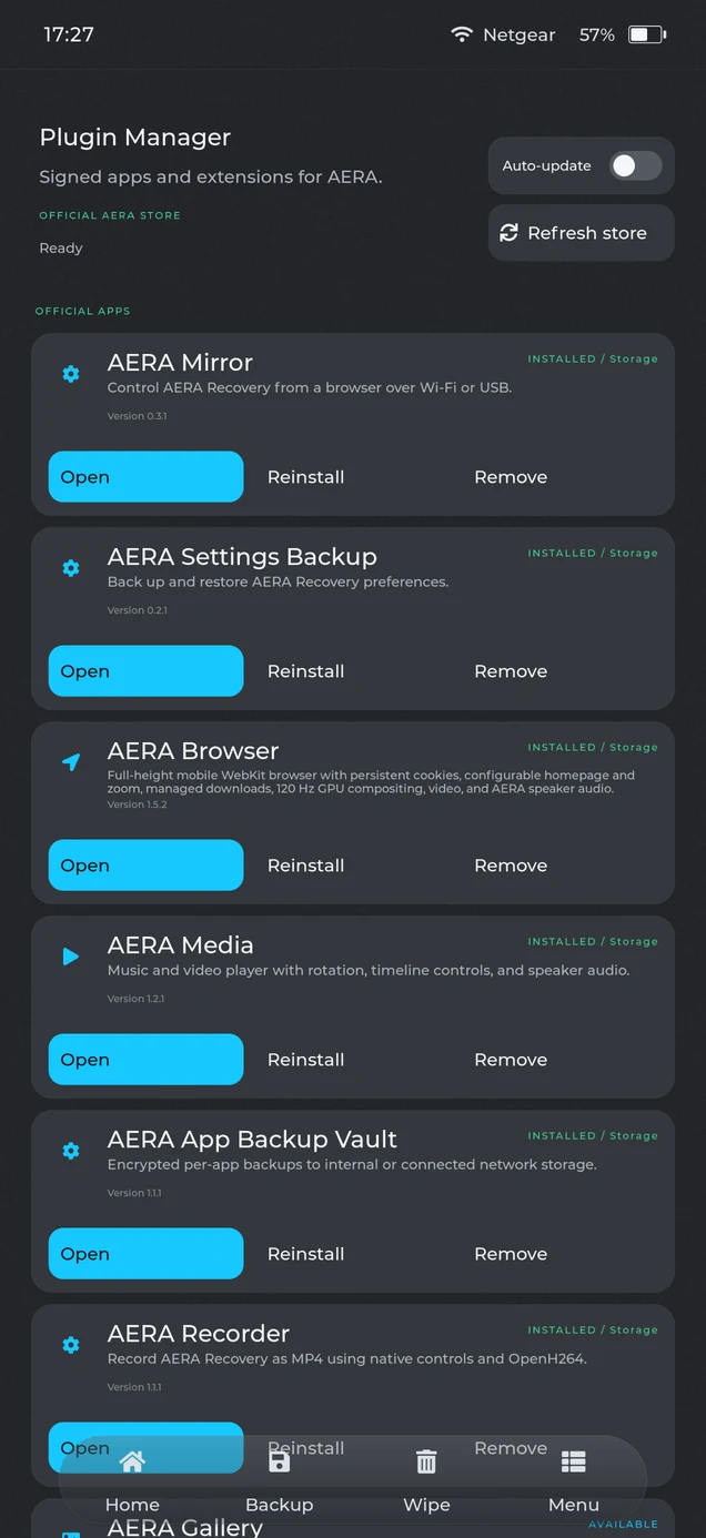 AERA Plugin Manager